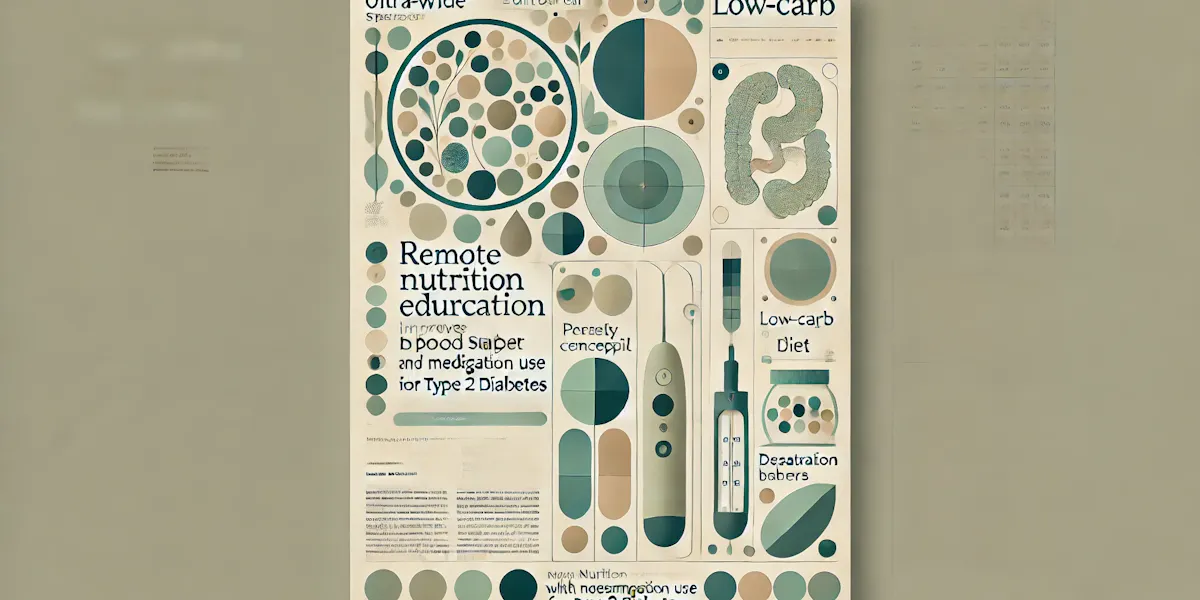 Remote nutrition education with low-carb diet improves blood sugar and reduces medication use in type 2 diabetes