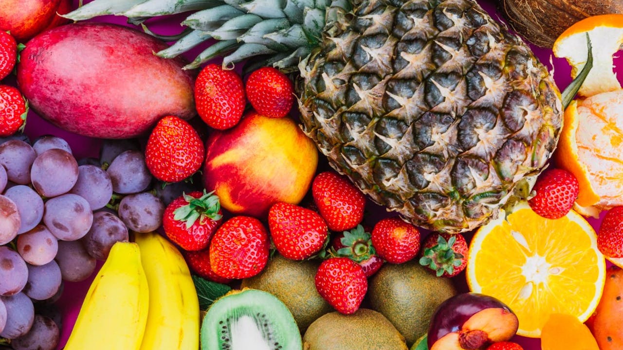 Frutas y Vegetales Bajos en Azúcar
