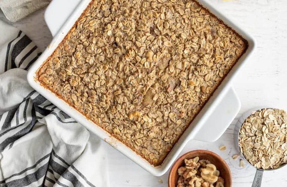 Pan de cambur con Avena y sin Harina