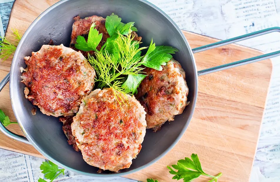 Hamburguesas de pavo
