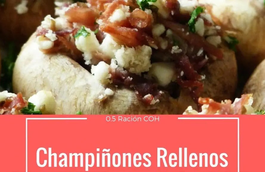 Receta: Champiñones Rellenos