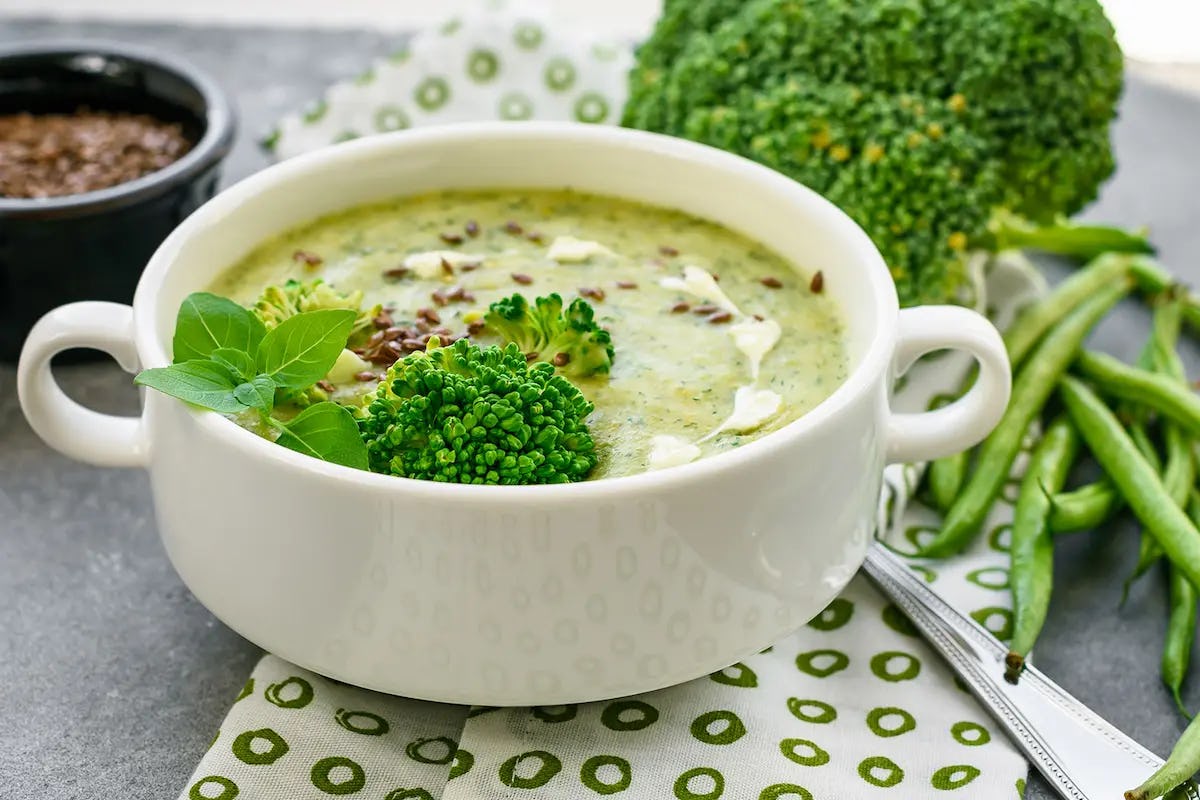 diabetes sopa brócoli