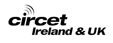 Circet Ireland & UK logo in black 