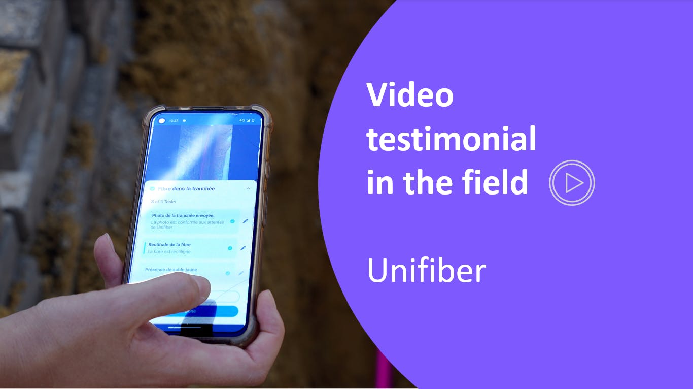 Cover image for the testimonial video of Unifiber