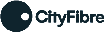 CityFibre logo in black 