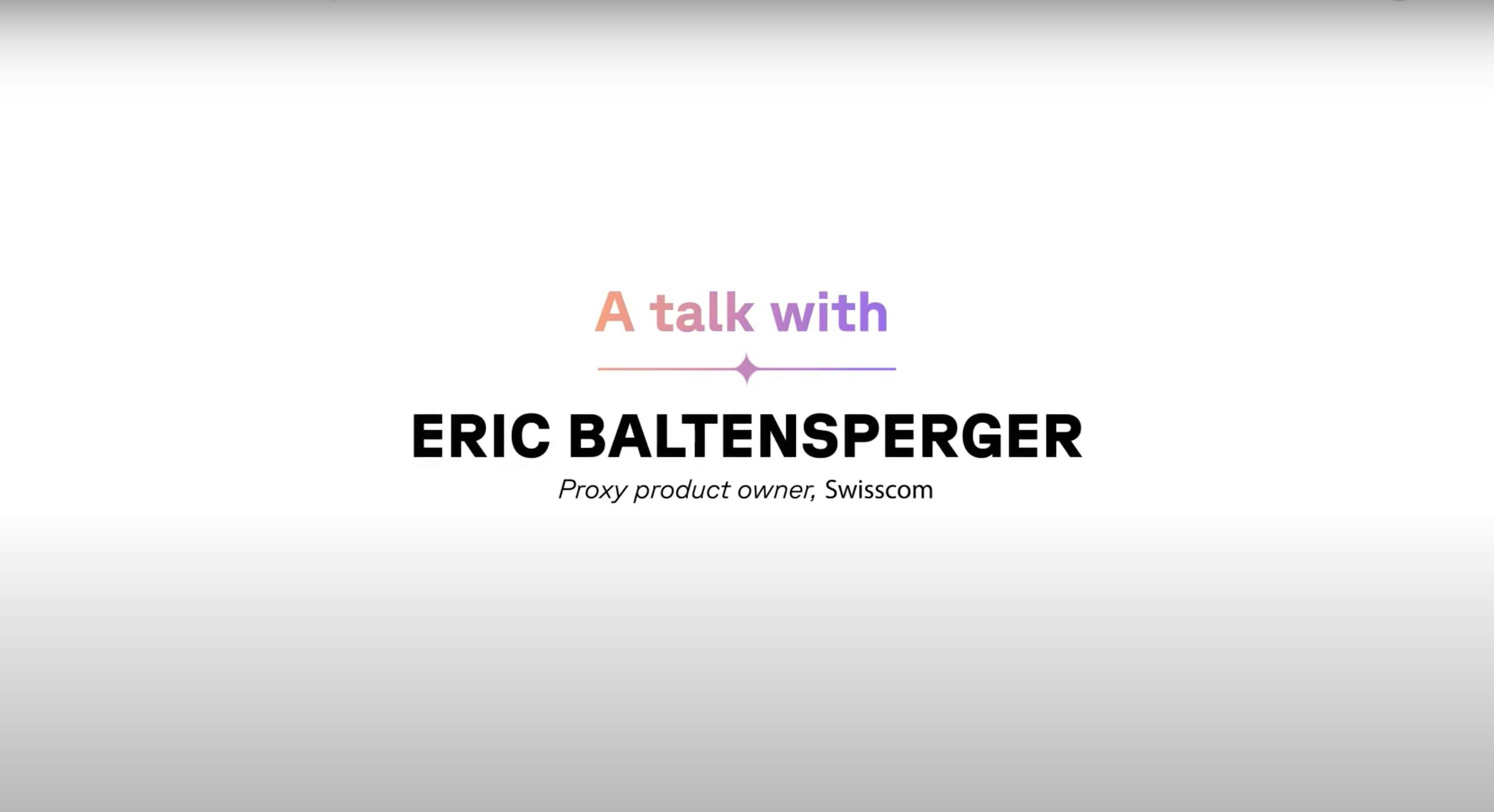 Talk with Eric Baltensperger - Deaapomatic