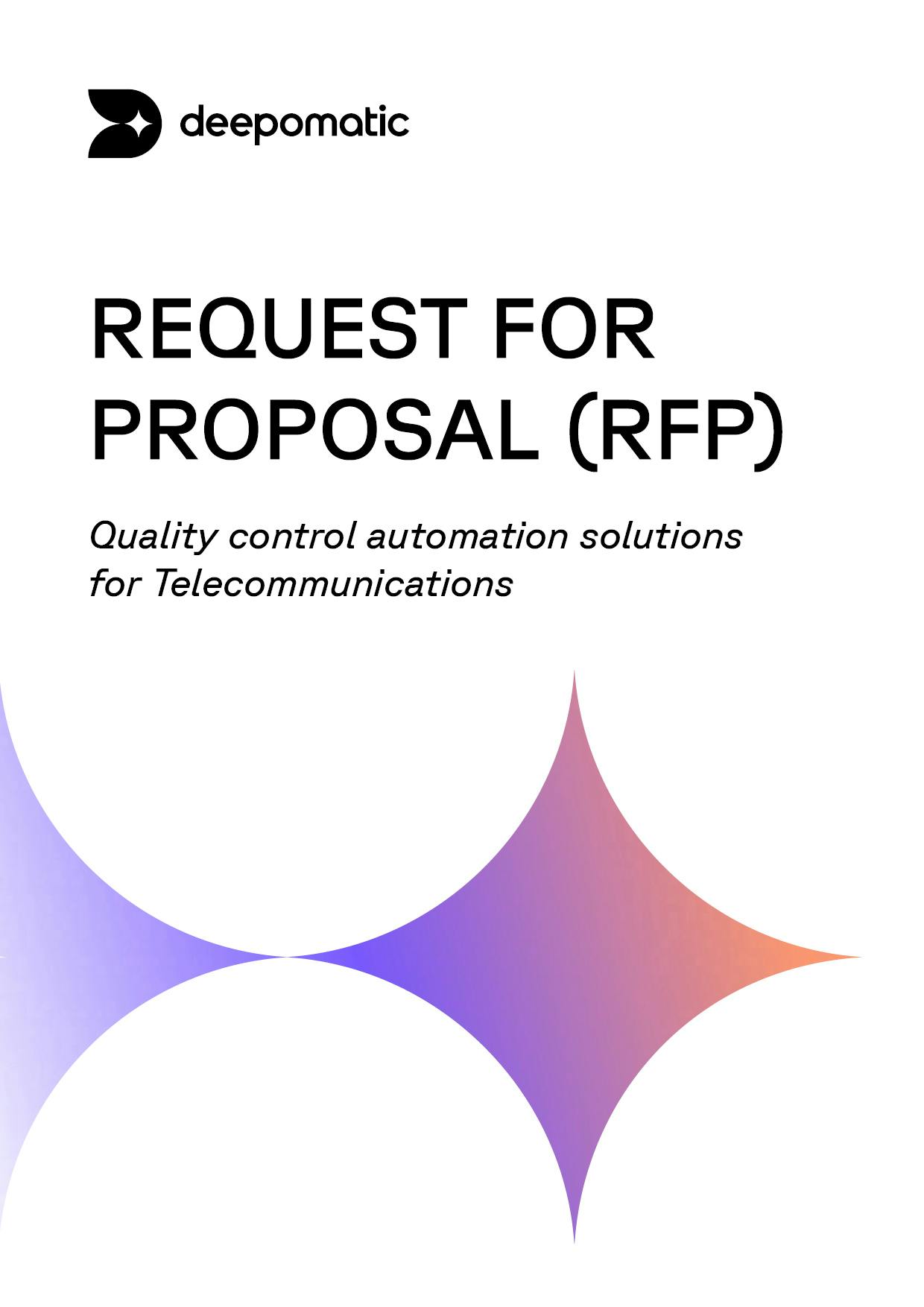 RFP Template - Deepomatic