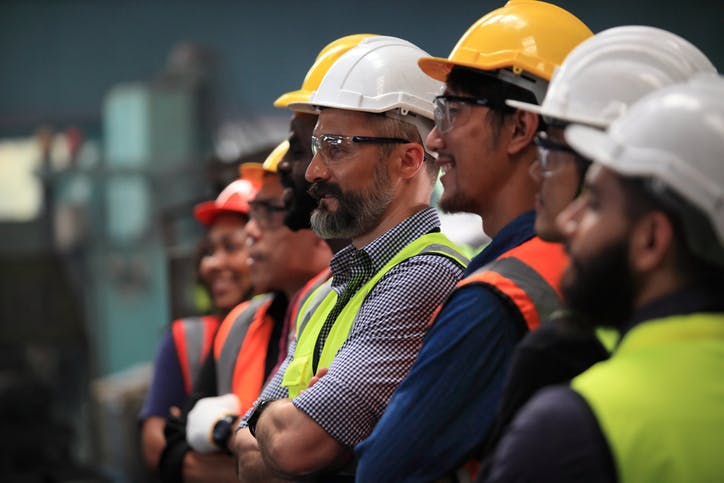 group of technicians