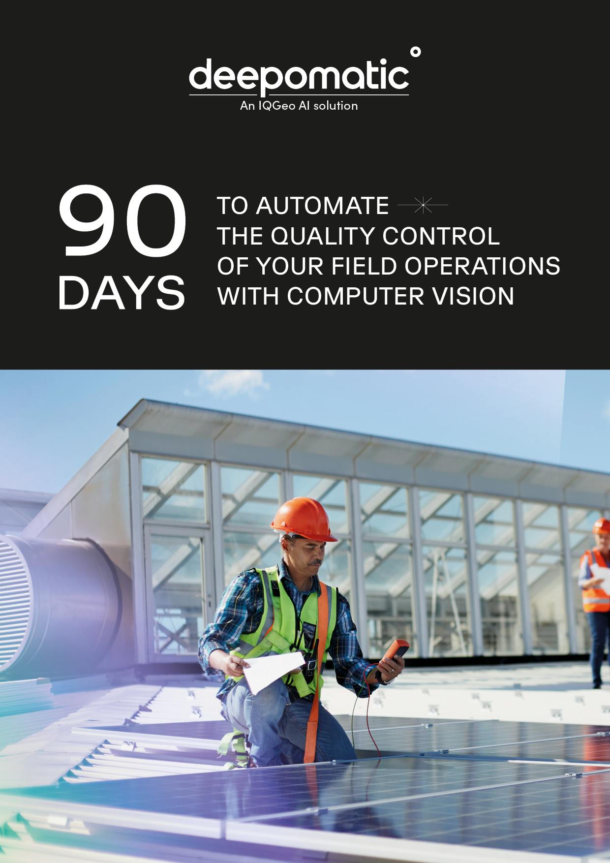 90 days to automate QC with Computer Vision, Guidebook cover