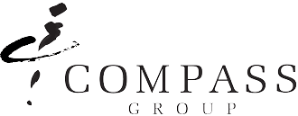 Compass group logo in black
