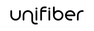 Logo Unifiber en noir