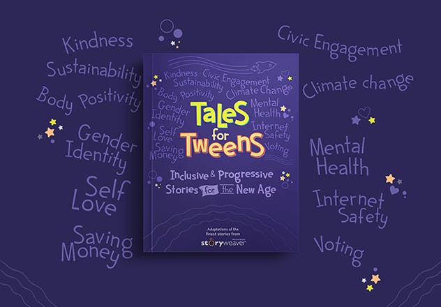 cover of tales for tweens book