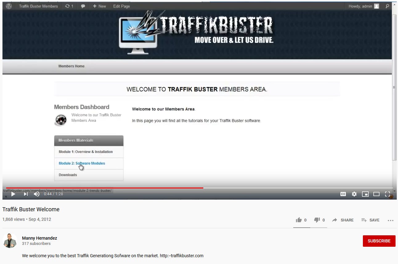 v1 of traffik buster