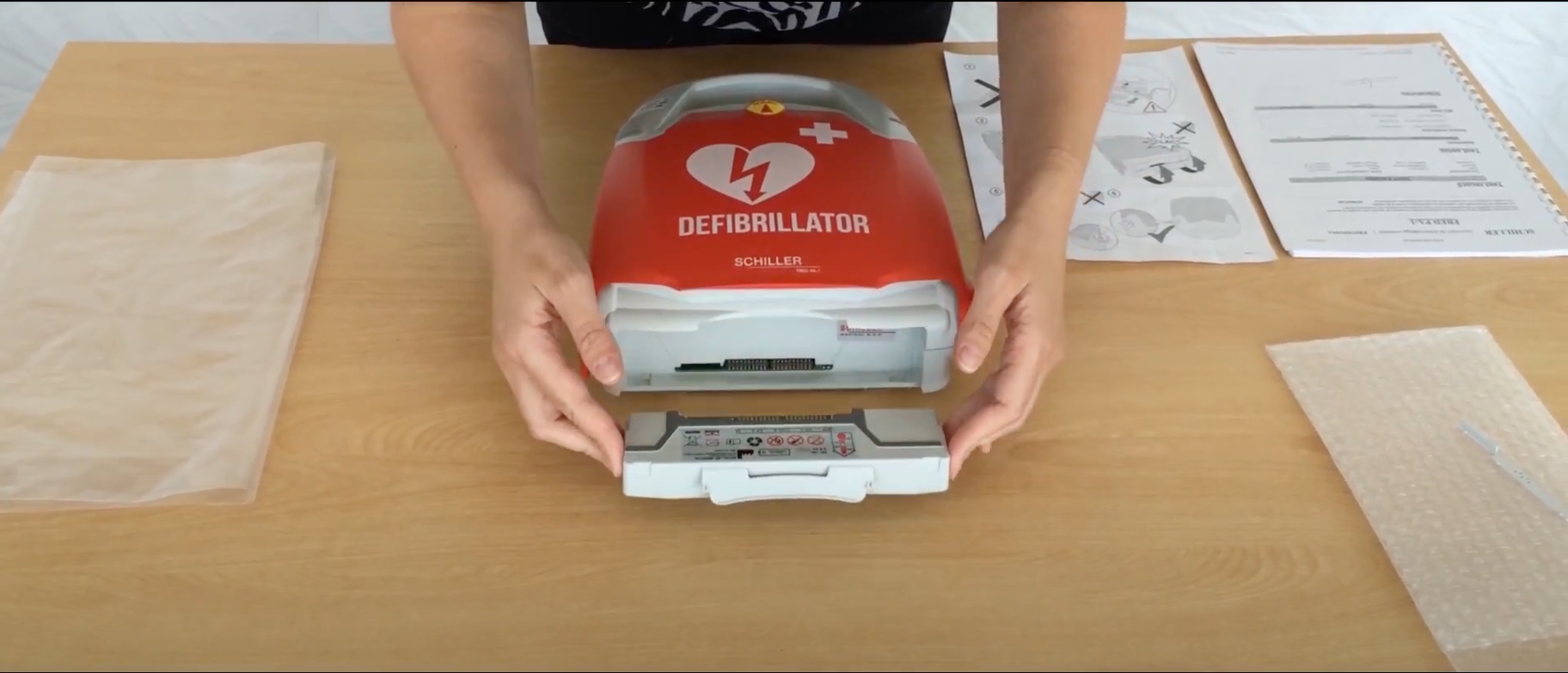 Batteria defibrillatore