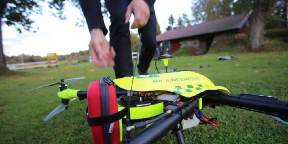 drone defibrillatore