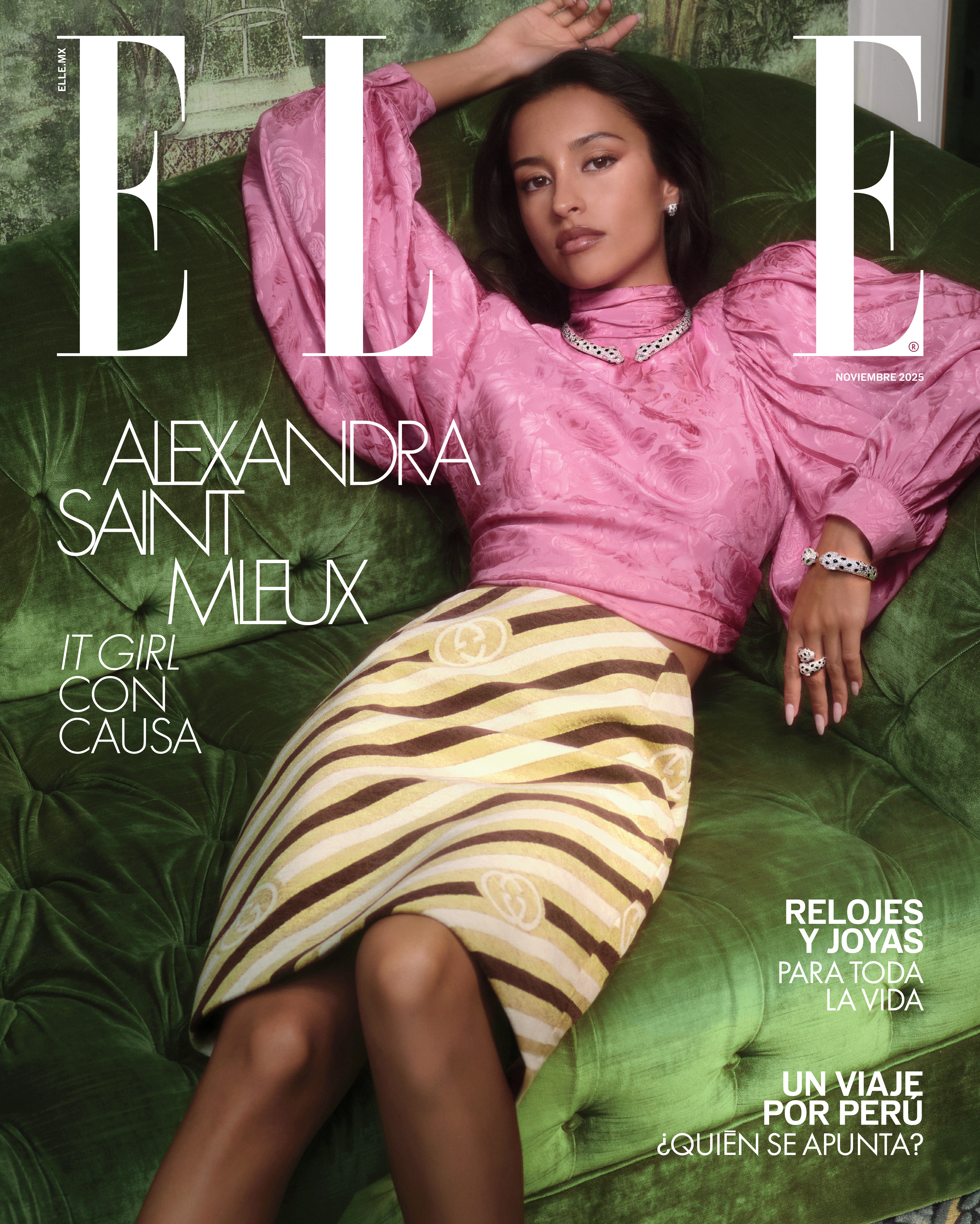 Alexandra Saint Mleux X Elle Mexico