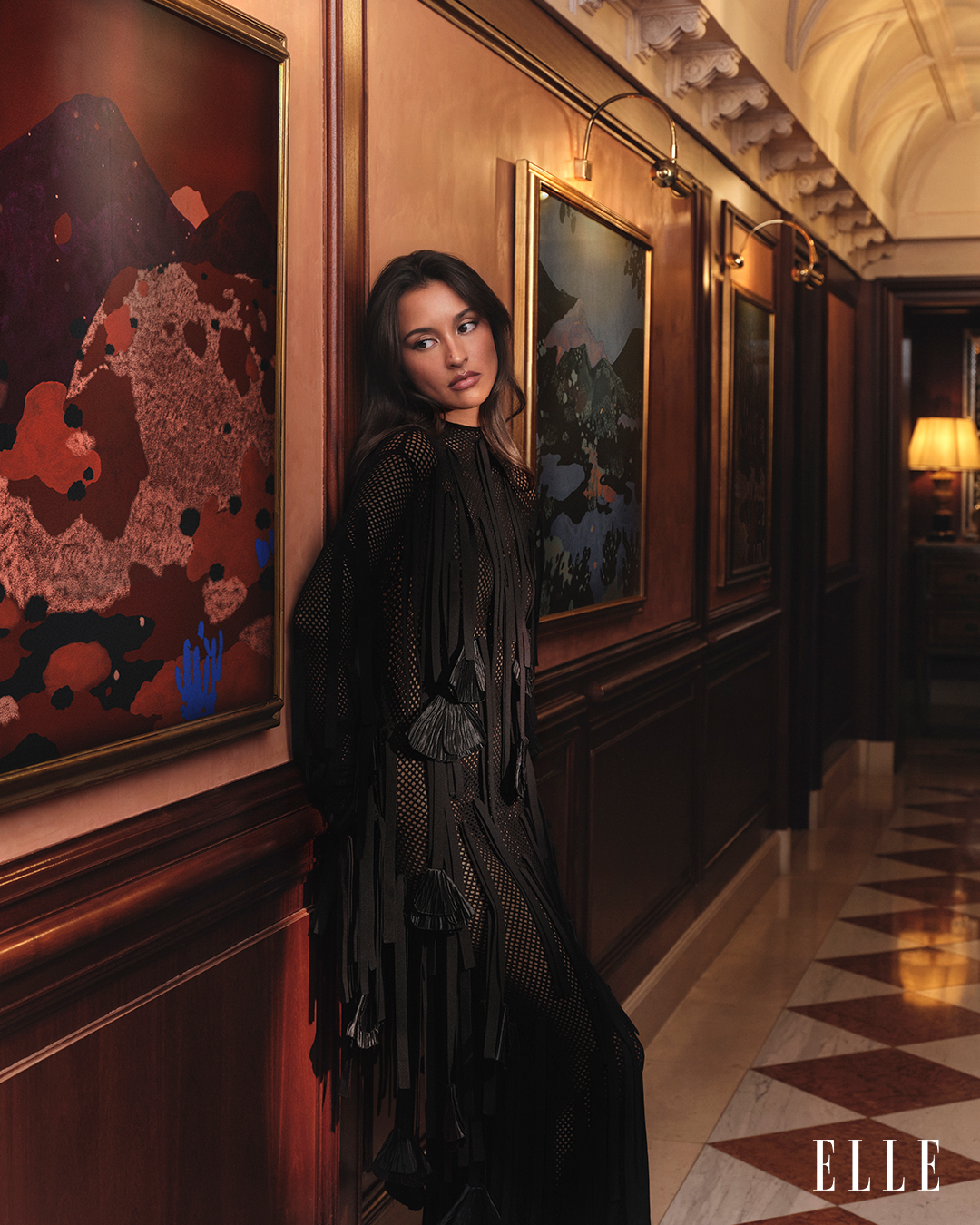 Alexandra Saint Mleux X Elle Mexico