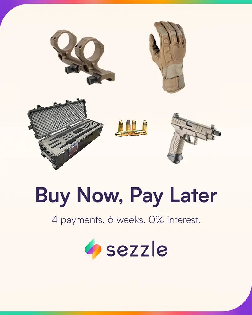 Sezzle Gun Financing with Buy Now Pay Later