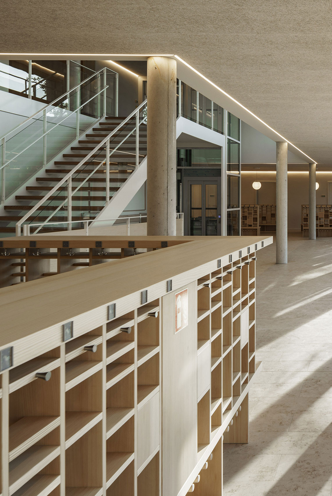 Inneneinrichtung-Bildungssektor für Katholischer Kindergarten Ismaning
