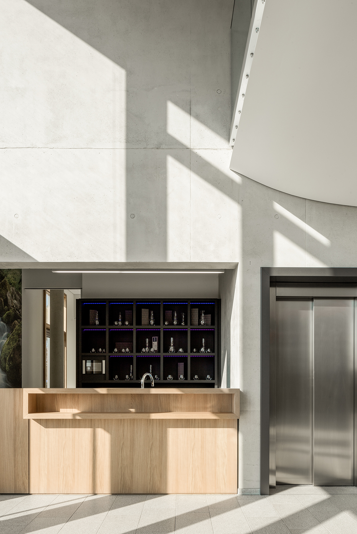 Firmeneinrichtung für Zentrale Waldwasser Bayerischer