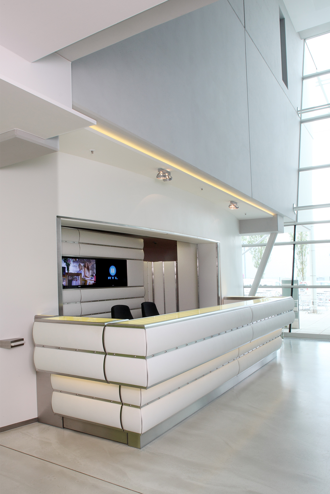 Firmeneinrichtung für Firmenzentrale RTL II Grünwald