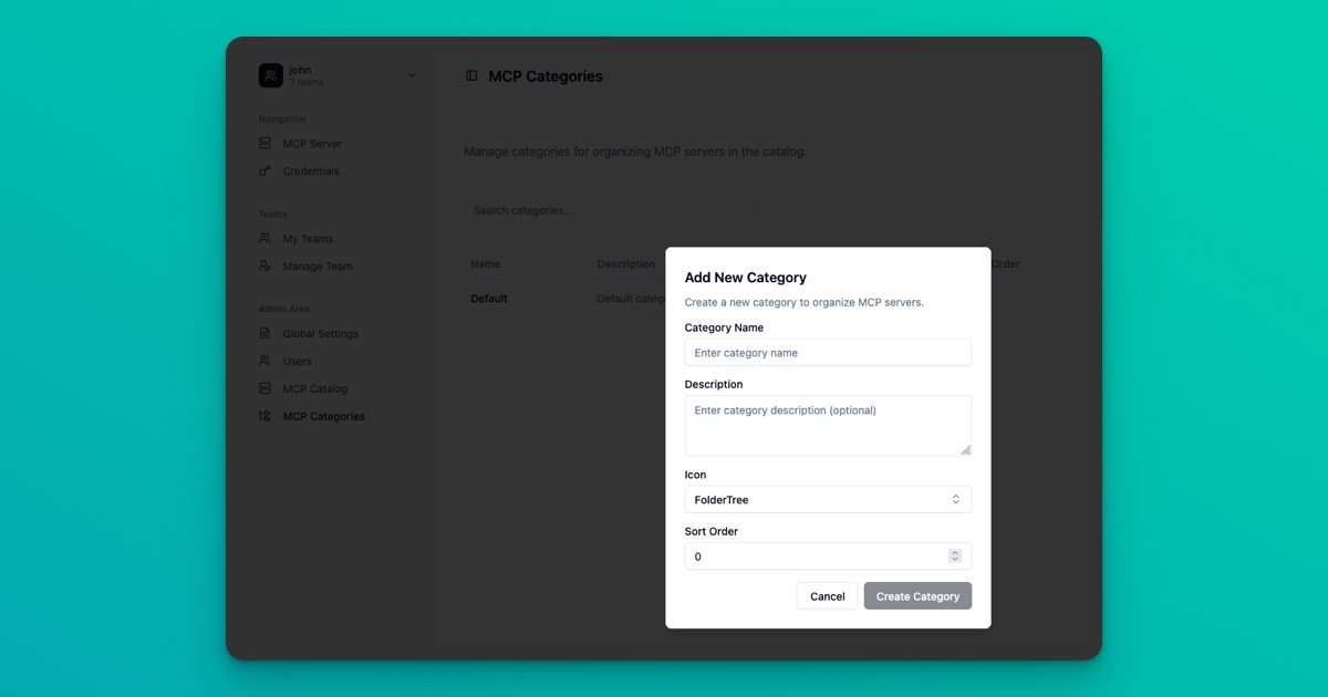 DepoyStack MCP Categories