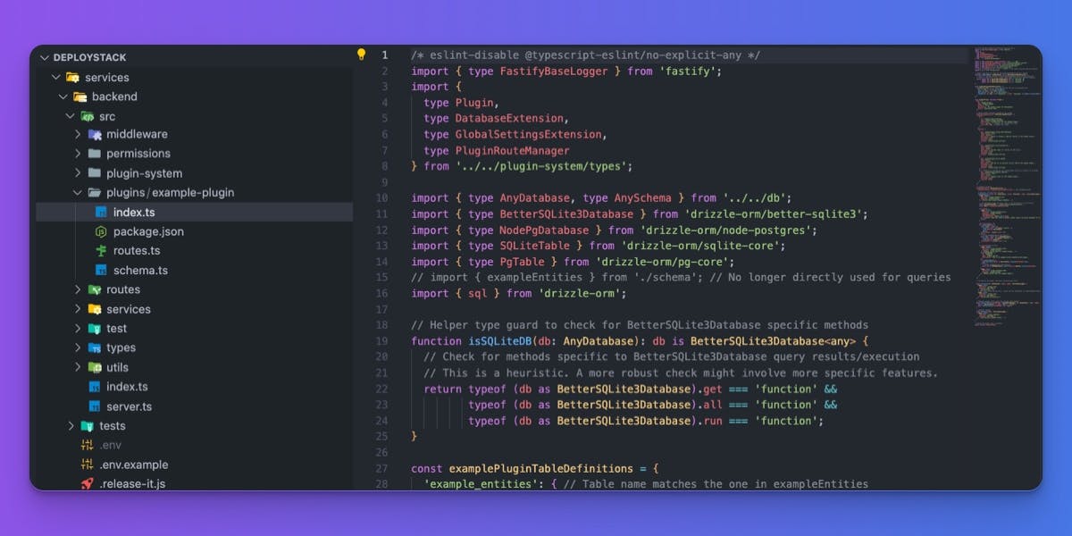 DeployStack Plugin System