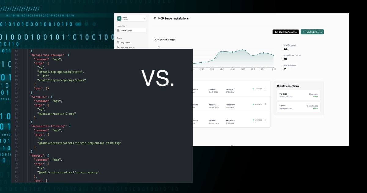 DeployStack: How We Solved MCP's Two Fatal Problems - Credential Chaos and Context Window Overload
