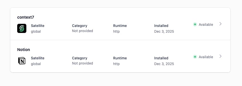 DeployStack Install MCP Server