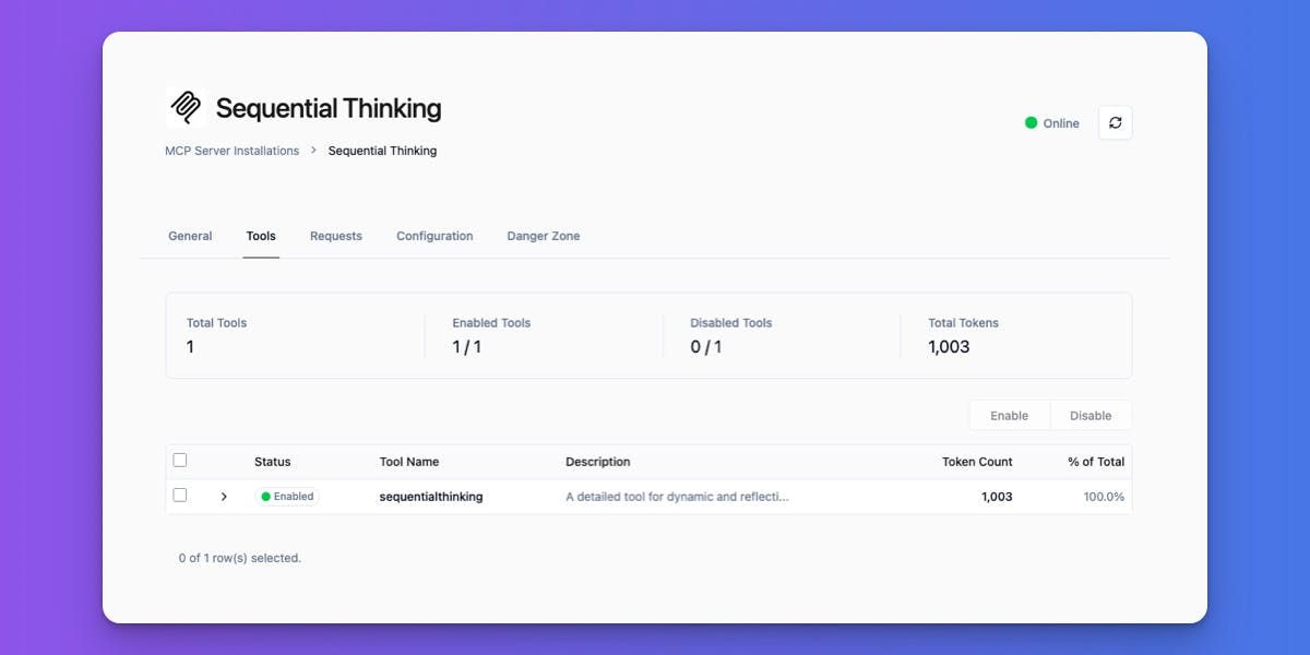 DeployStack MCP Server Tools overview