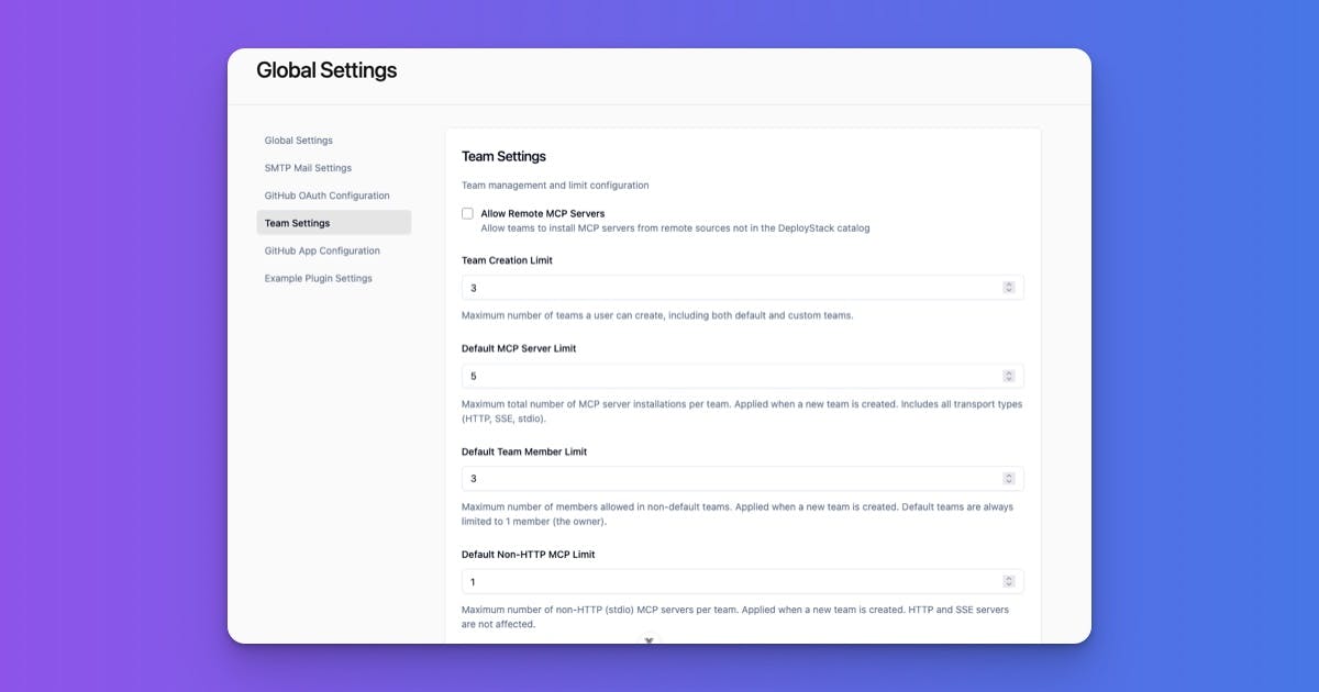 OAuth Re-auth & Team Controls