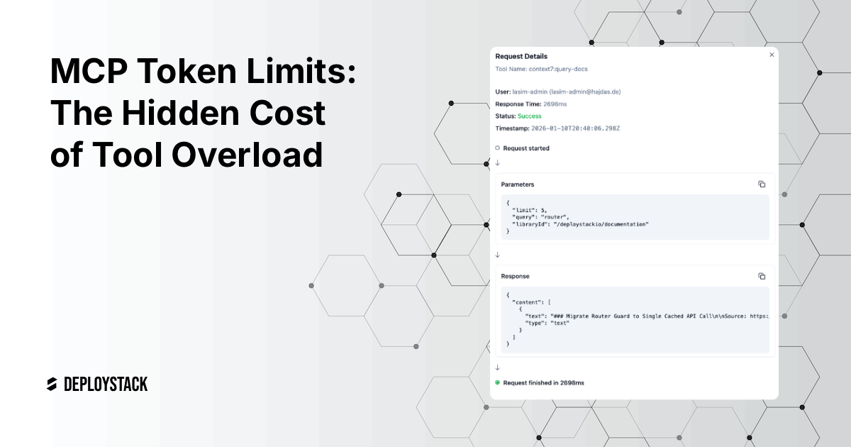 MCP Token Limits: The Hidden Cost of Tool Overload