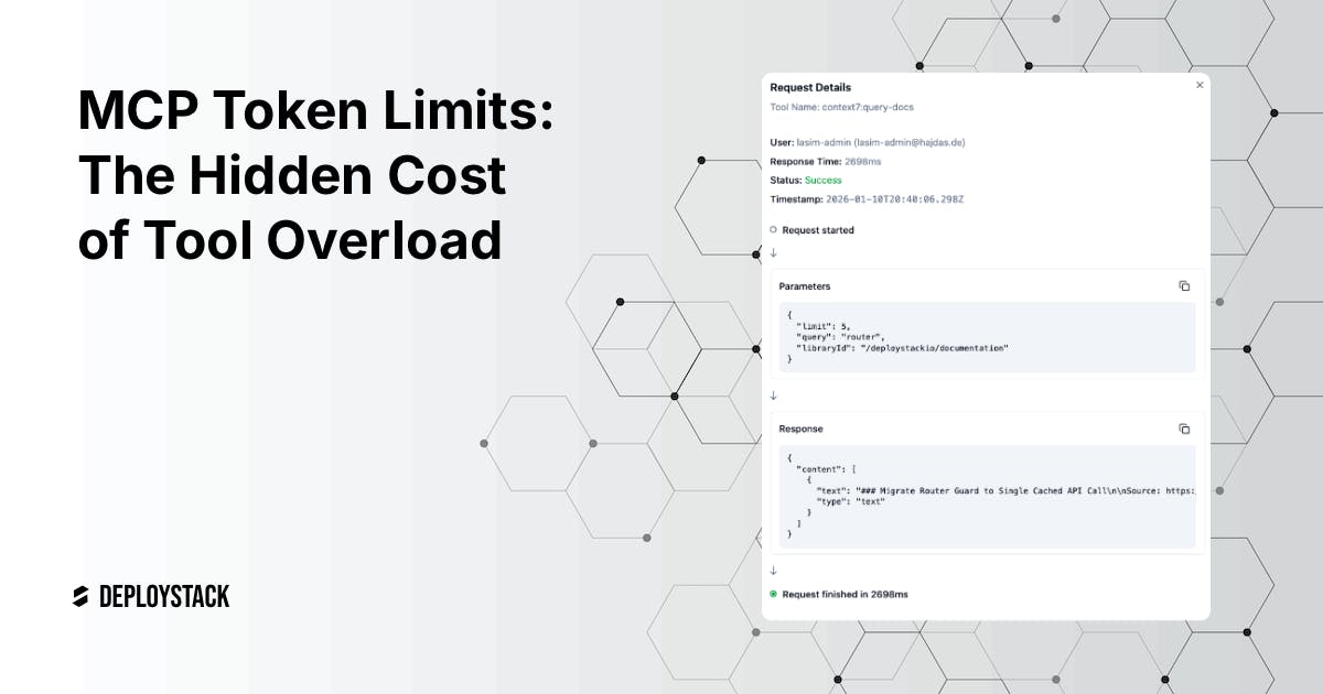 MCP Token Limits: The Hidden Cost of Tool Overload
