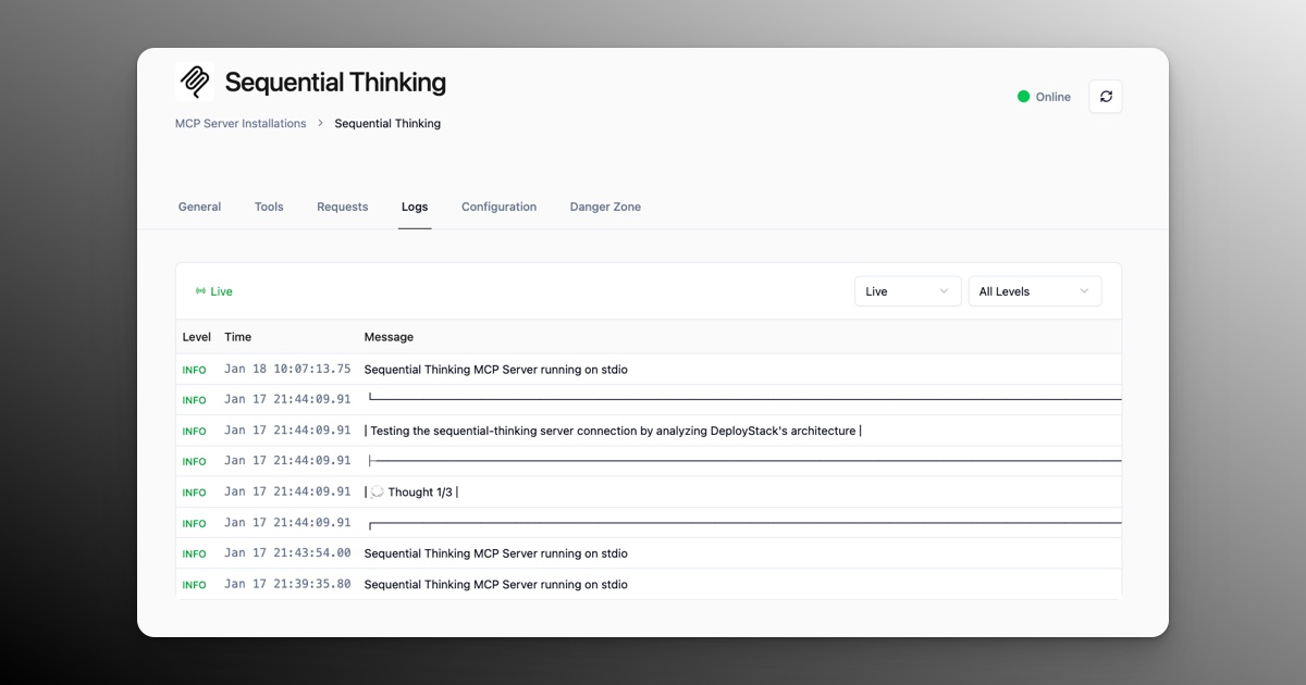 DeployStack Updates - January 18 2026