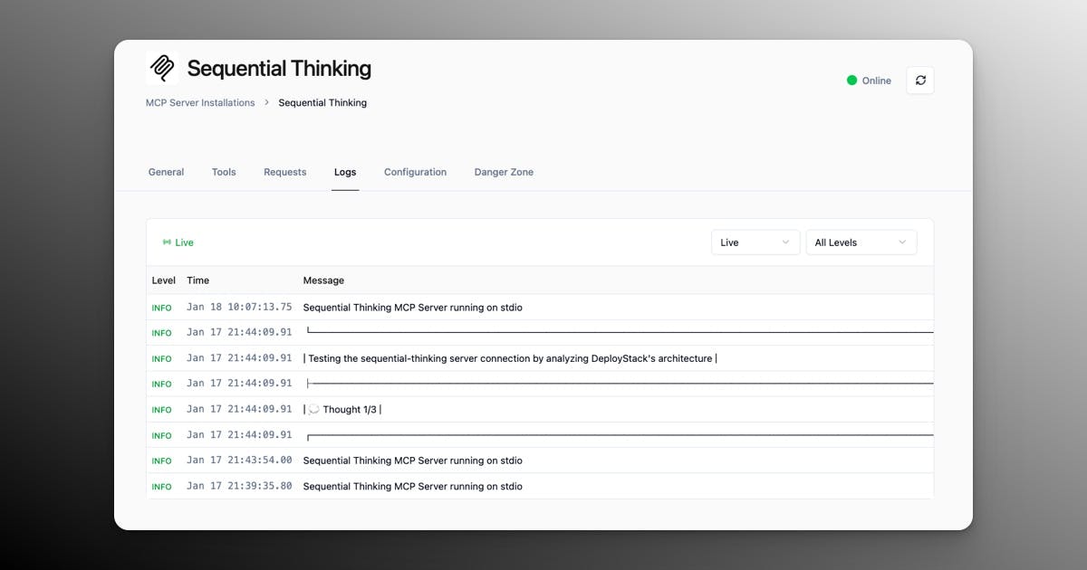 DeployStack Updates - January 18 2026