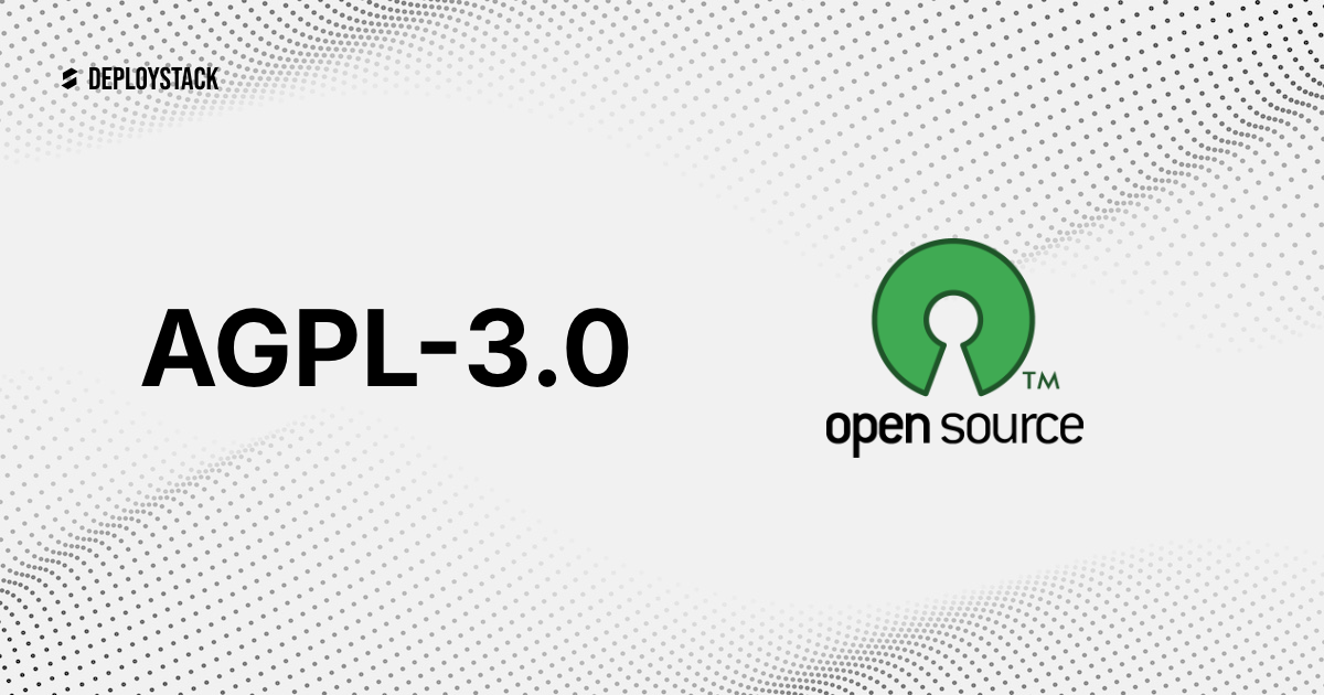DeployStack is Now Fully Open Source (AGPL-3.0)
