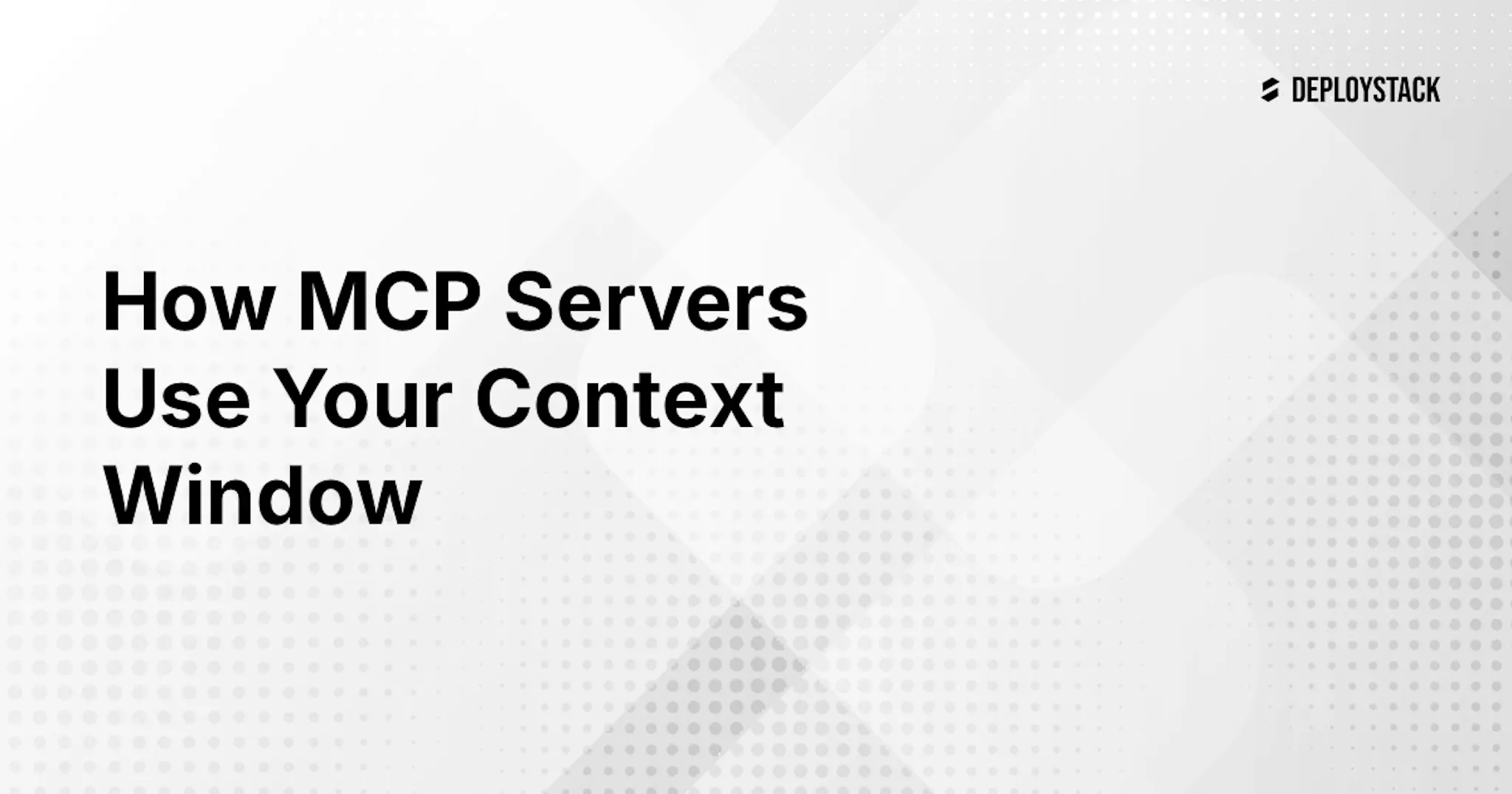 MCP Context Window Explained: Where Tokens Actually Go