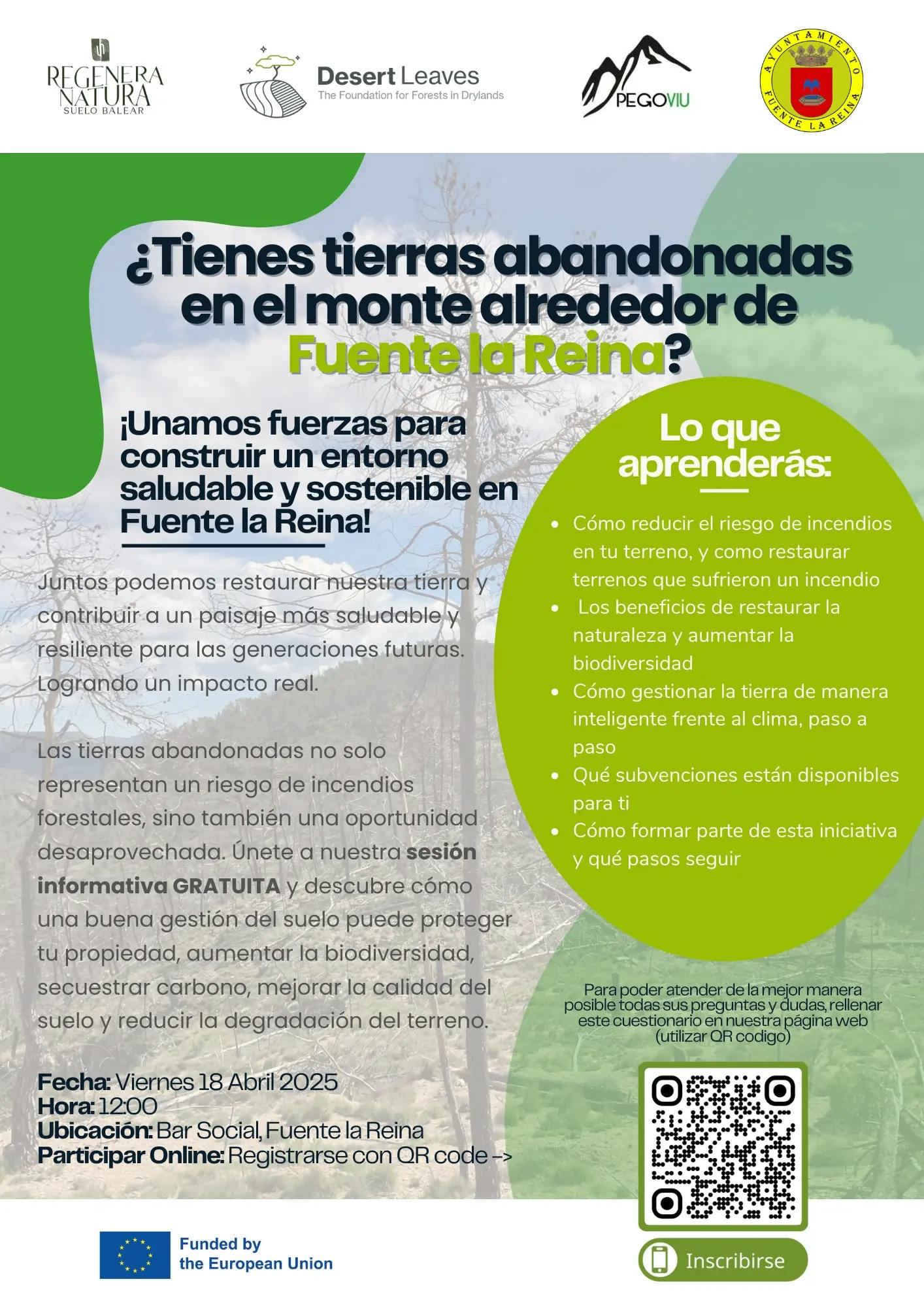 Flyer info session Fuente la Reina