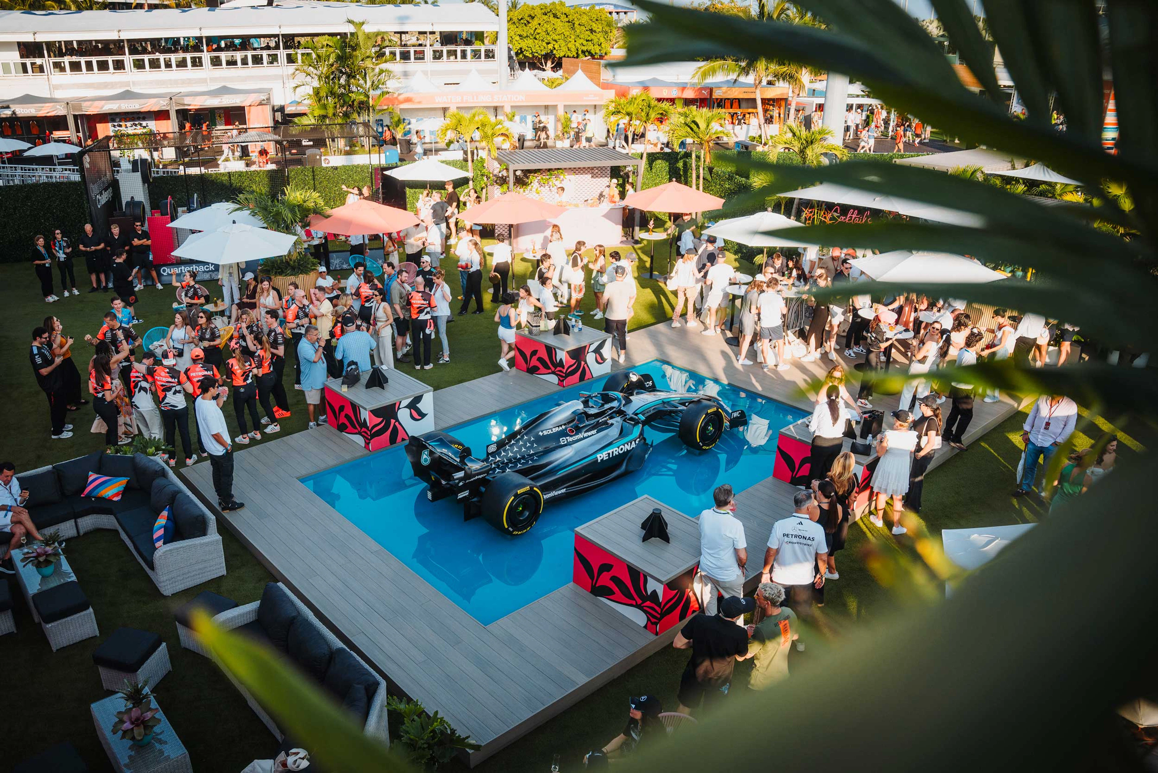 Inside Mercedes’ F1 Miami Club | Design District