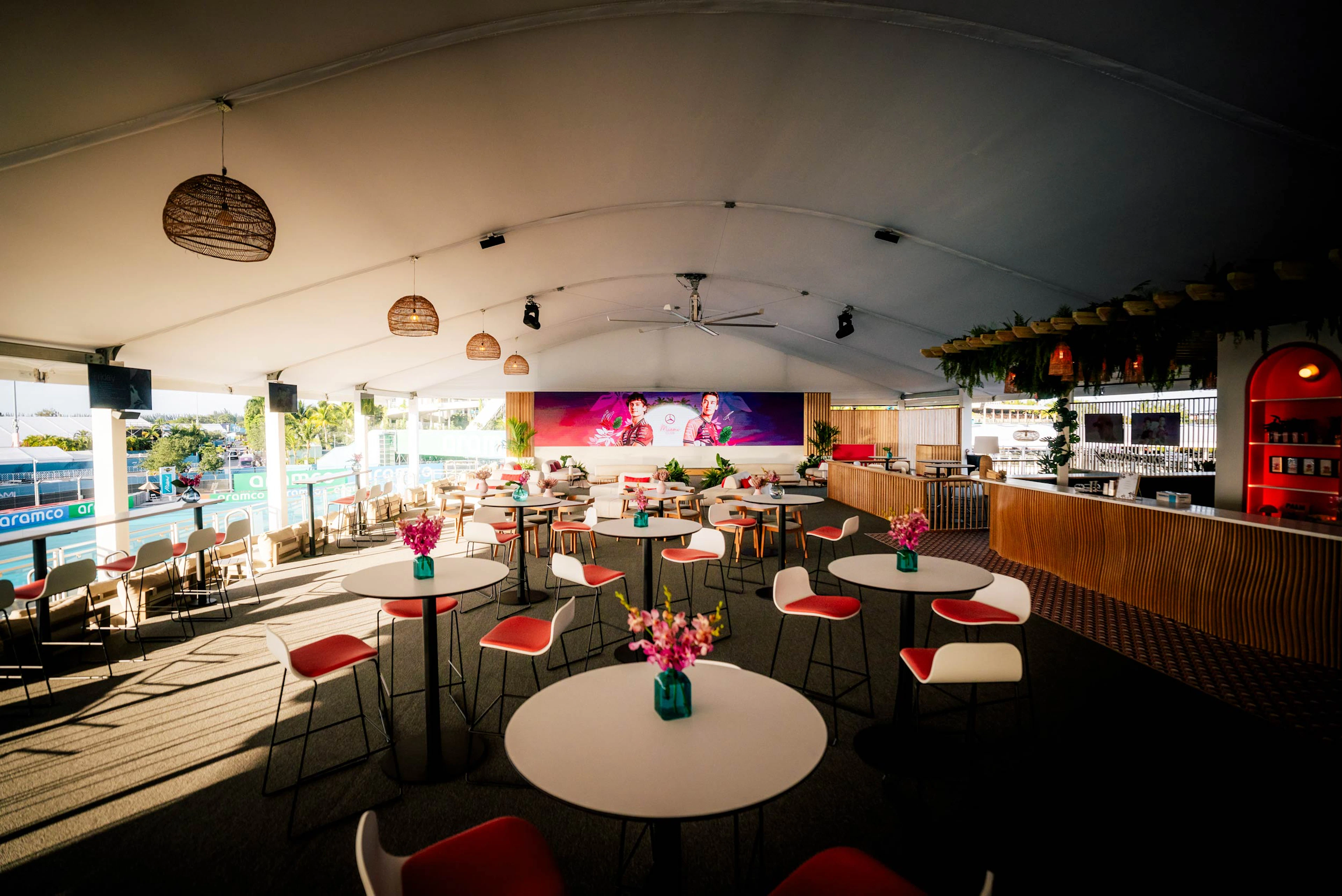 Inside Mercedes’ F1 Miami Club | Design District