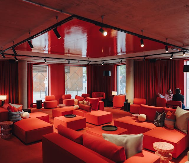 Image of Design District's lounge space, Salon