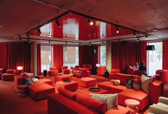 Breakout spaces available to members of Design District