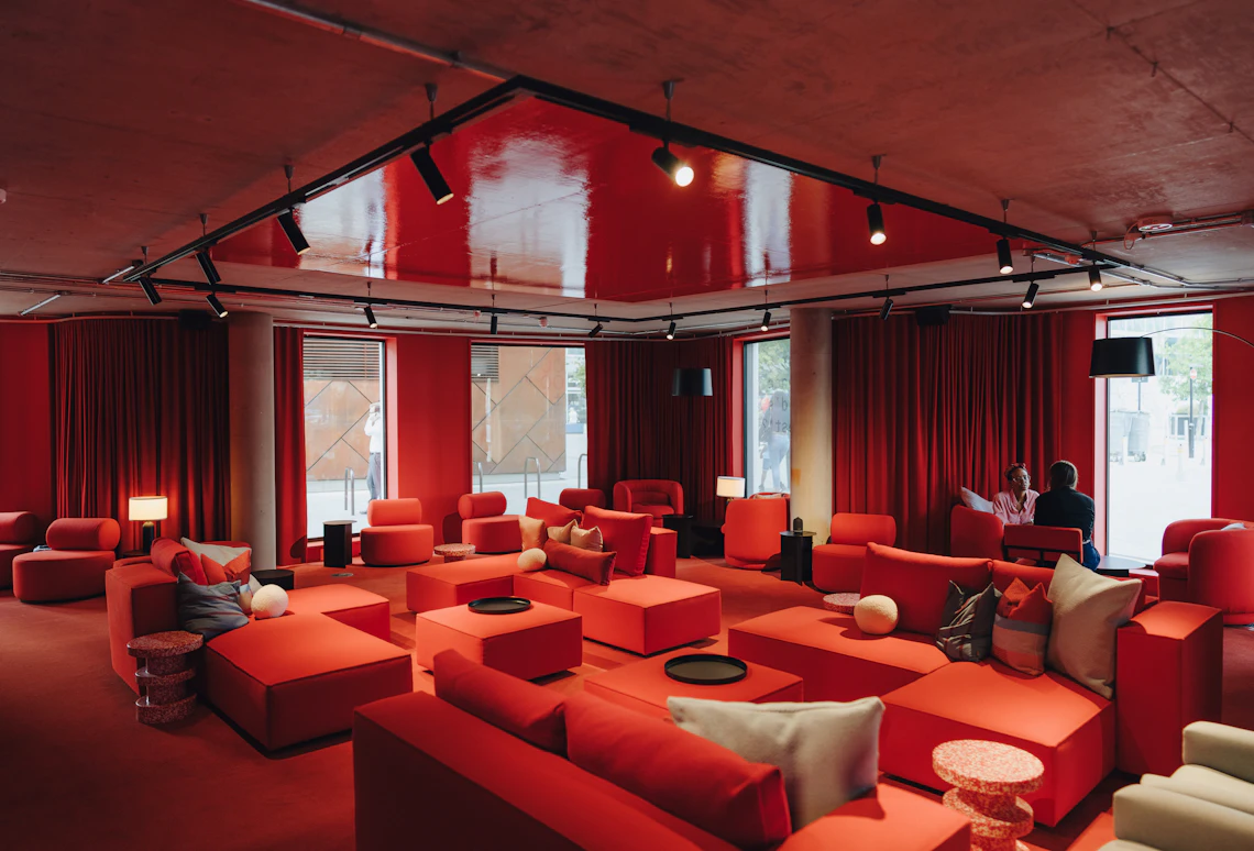 Breakout spaces available to members of Design District