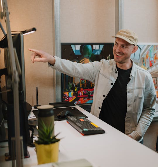 Access on site studios in Greenwich