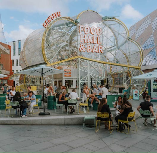 Street food at Greenwich Peninsula