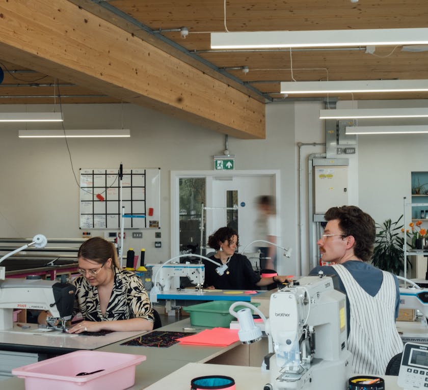 This 1,418 sq ft ground floor workspace is housed in a striking building at Greenwich Peninsula