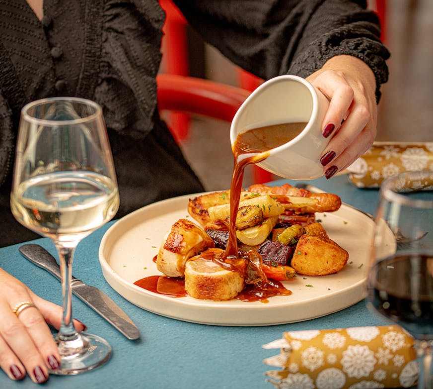 Festive menu at Bureau Restaurant in Greenwich