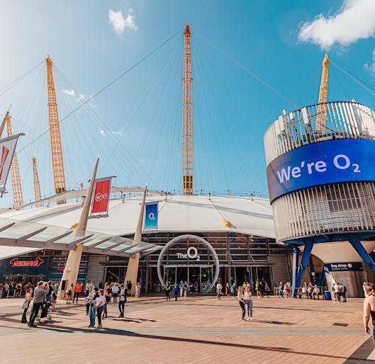 The O2 Arena in Greenwich