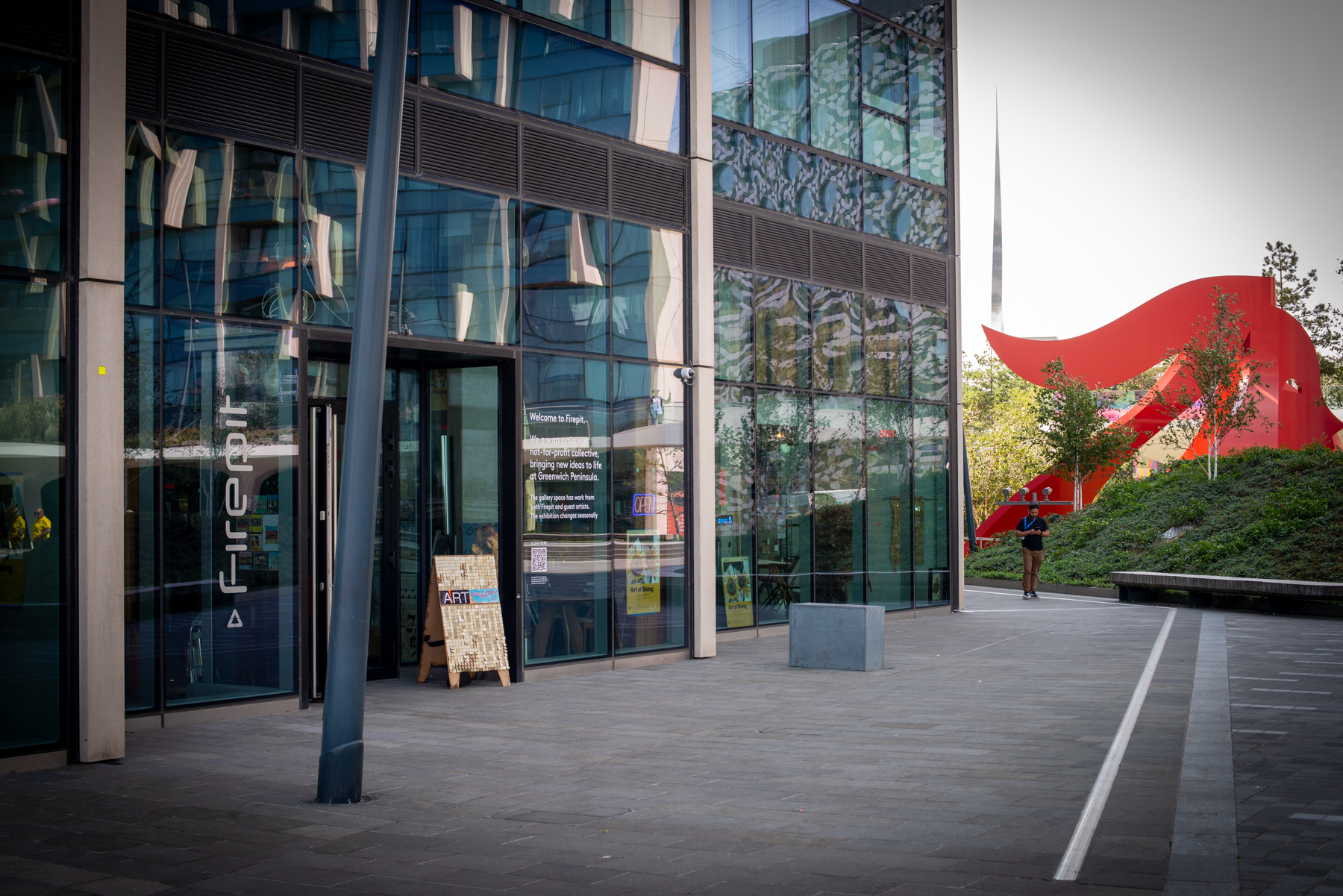 Firepit Art Gallery at Greenwich Peninsula