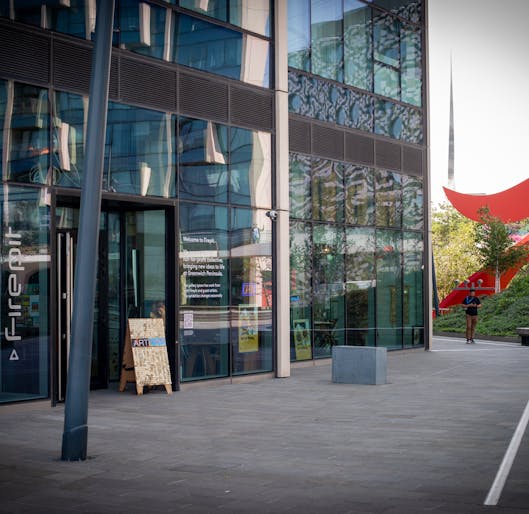 Firepit Art Gallery at Greenwich Peninsula